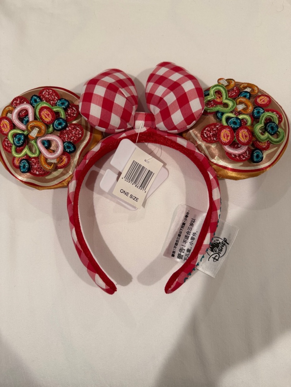 Disney Pizza ears NWT